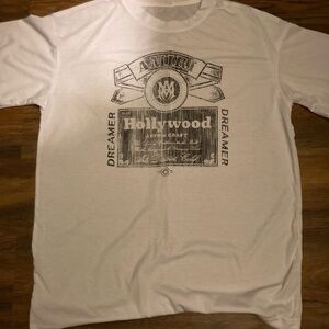 AMIRI White Hollywood Graphic Tee